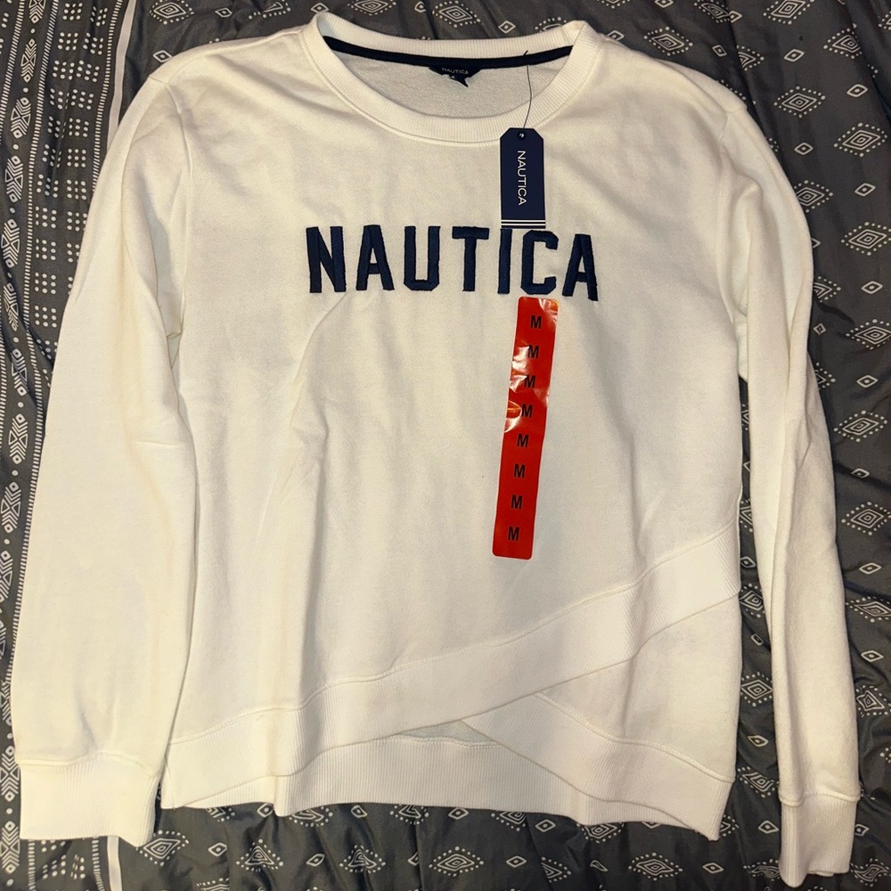 Nautica Logo Crewneck Sweatshirt